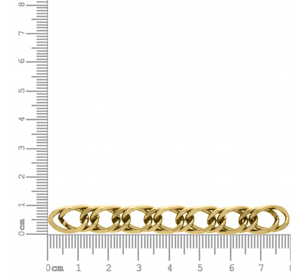Corrente Grumet Elo Duplo Ouro 11,50mm