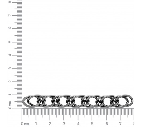 Corrente Grumet Elo Duplo Grafite 11,50mm