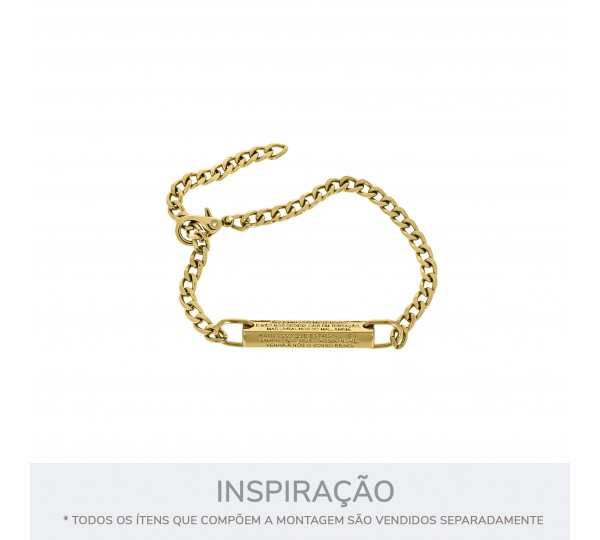 Bridão Pai Nosso Ouro 56mm