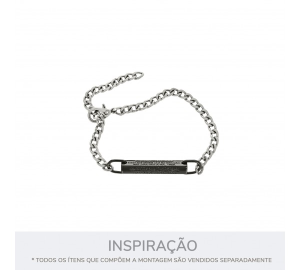 Bridão Pai Nosso Preto Fosco 56mm