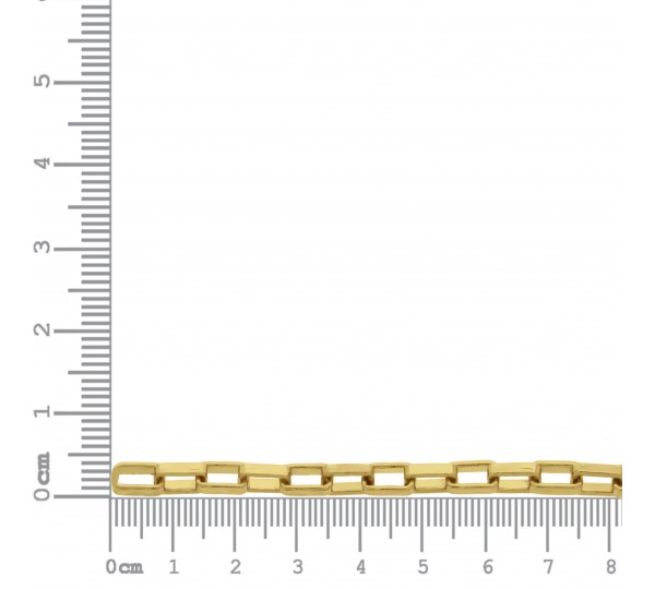 Corrente Elo Cartier Ouro 3mm