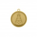 Pingente Nossa Senhora Aparecida Ouro 34mm