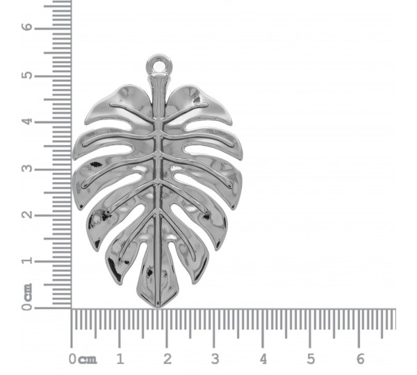 Pingente Costela de Adão Níquel 54mm
