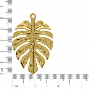 Pingente Costela de Adão Ouro 54mm