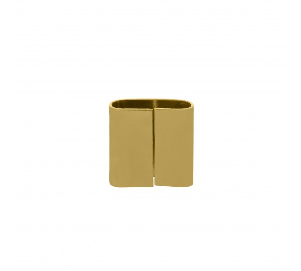 Argola de Chapa Ouro 10mm