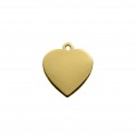 Pingente Coração Ouro 27mm