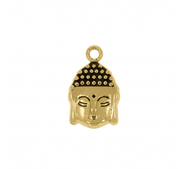 Pingente Buda Ouro 17mm