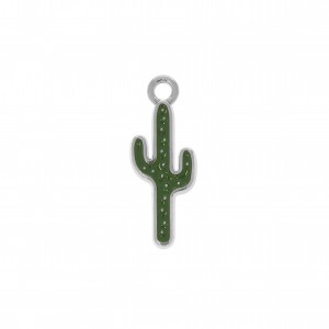Pingente Níquel Cactus 2mm