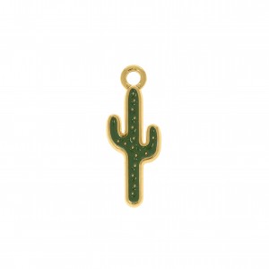 Pingente Ouro Cactus 2mm