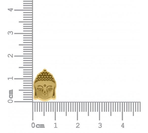 Berloque Buda Ouro 12mm