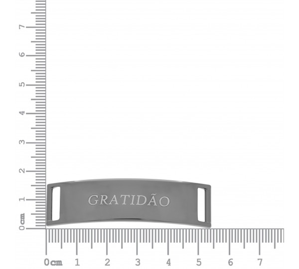 Bridão Gratidão Grafite 52mm