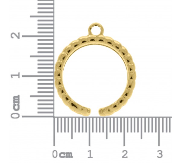Base para Anel Corda Ouro N° 18
