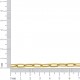 Corrente Elo Cartier Ouro 4mm