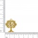 Pingente Árvore da Vida Ouro 30mm