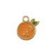 Conjunto de Pingentes Frutas Ouro com Resina