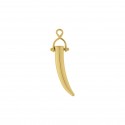 Pingente Pimenta Ouro 48mm