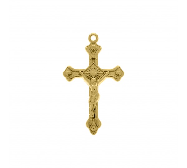 Pingente Crucifixo Ouro 45mm