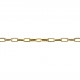 Corrente Elo Cartier Ouro 9,20mm