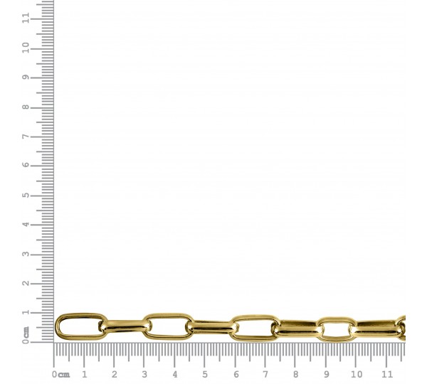 Corrente Elo Cartier Ouro 9,20mm
