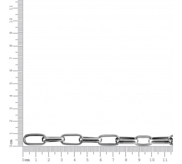 Corrente Elo Cartier Níquel 9,20mm