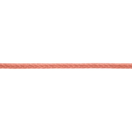 Tira Redonda Rosa Claro de Couro Sintético Encerado 2mm