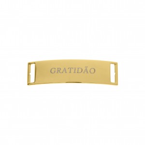 Bridão Gratidão Ouro 52mm