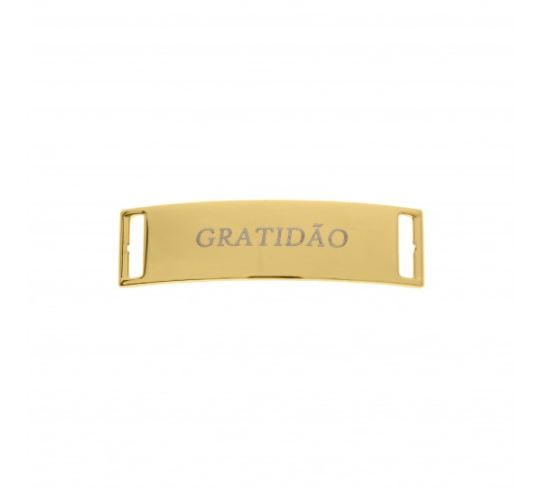 Bridão Gratidão Ouro 52mm