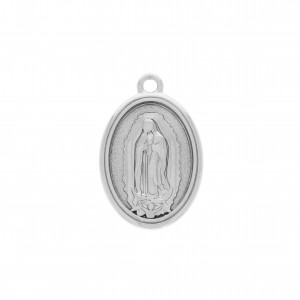 Pingente Níquel Nossa Senhora de Guadalupe 24mm