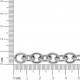 Corrente Níquel 1,90mm de Espessura com Elo de 11,10mm