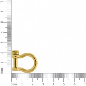 Fechamento Parafuso Ouro 22mm