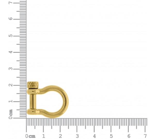 Fechamento Parafuso Ouro 22mm