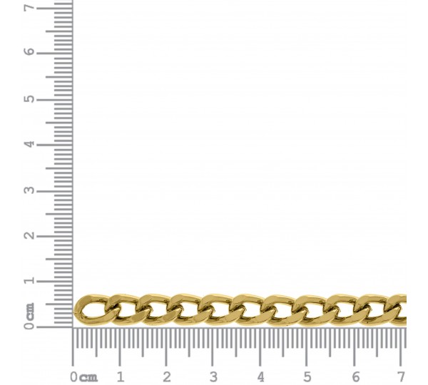 Corrente Elo Grumet Ouro 6,95mm