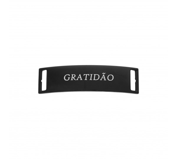 Bridão Gratidão Preto Fosco 52mm