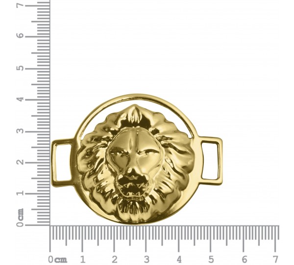 Passa Tira Leão Ouro 42mm