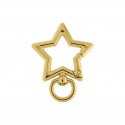 Mosquetão Estrela Ouro 45mm