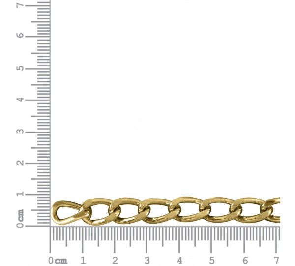Corrente Elo Grumet Ouro 8,40mm