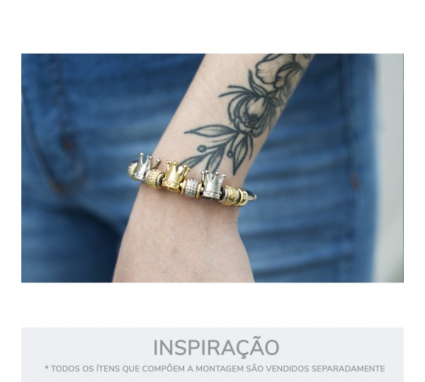 Passador Coroa Ouro 14mm