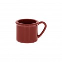 Pingente Caneca Vermelho 14mm