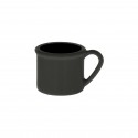 Pingente Caneca Preto 14mm