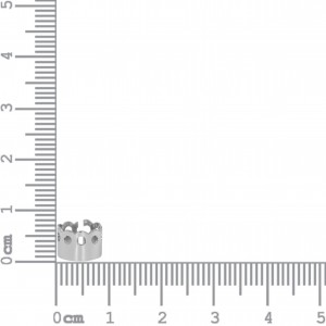 Argola de Chapa Níquel 9mm