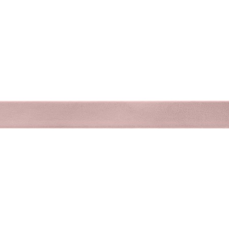 Tira Achatada de Couro Sintético Rosa Antigo 10mm
