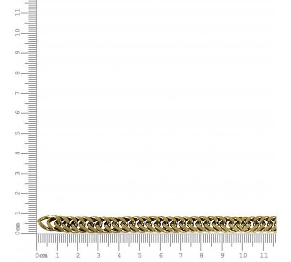 Corrente Grumet Elo Duplo Ouro 8,20mm