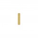 Passador Letra I Ouro 14mm