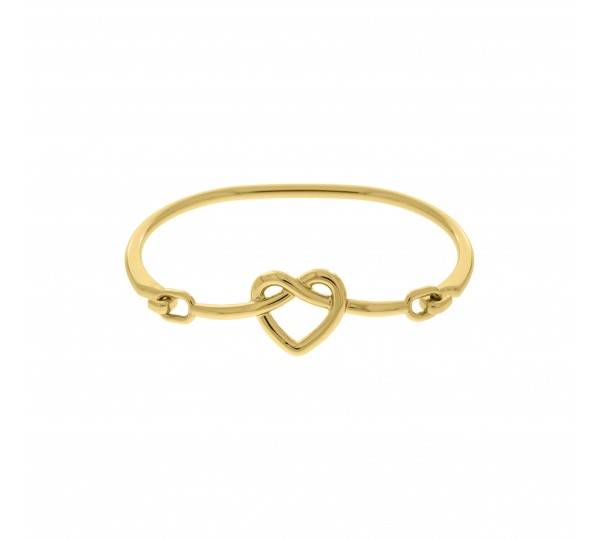 Pulseira Coração Ouro 68mm