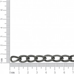 Corrente Grafite 2mm de Espessura com Elo de 13,5mm