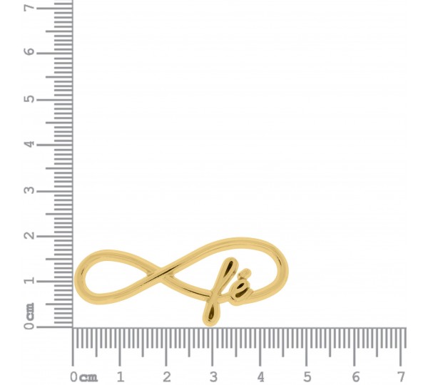 Bridão Fé Infinita Ouro 45mm
