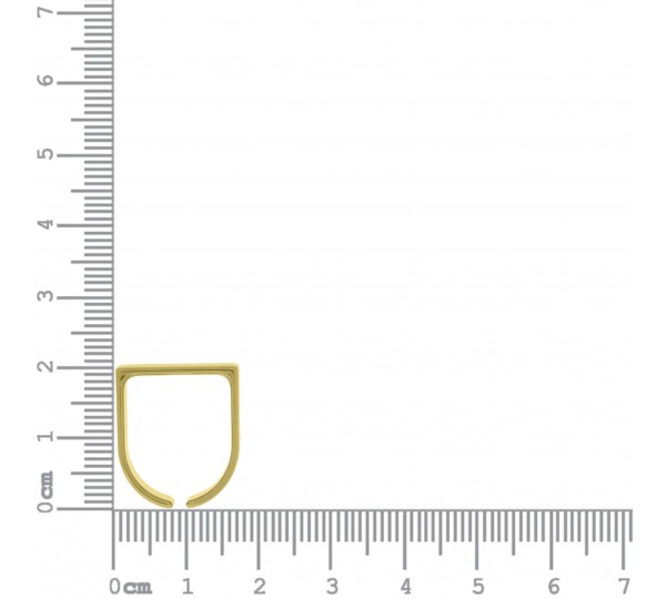 Base para Anel Reta Ouro N°13