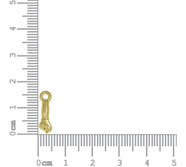 Pingente Figa Ouro 17mm
