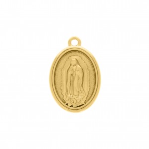 Pingente Nossa Senhora de Guadalupe Ouro 24mm