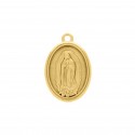 Pingente Nossa Senhora de Guadalupe Ouro 24mm